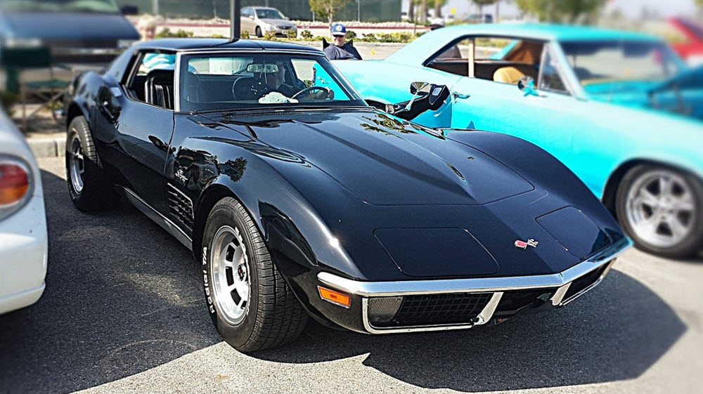 corvette svart